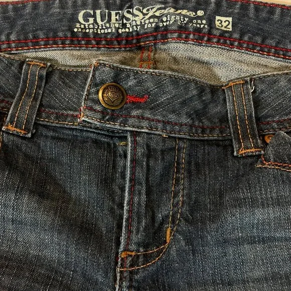 Guess Women's Denim Jean Capri Pants Size 32 - Picture 7 of 9